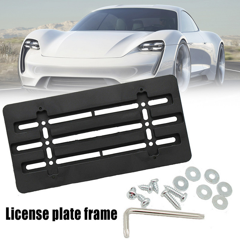 Suportul pentru plăcuță de înmatriculare față de mașină Adaptor de montare Suport kit bara de protecție pentru stilul auto auto