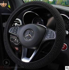 37/38mm husă universală pentru volan de mașină,  strasuri, imitație de diamant, husă pentru roată, decor interior auto, stil de mașină