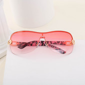 Modne prevelike sunčane naočale s gradijentom Ženske poluokvire Vintage Lady Summer Sunnies Shades Jednodijelne sunčane naočale Ženske UV400
