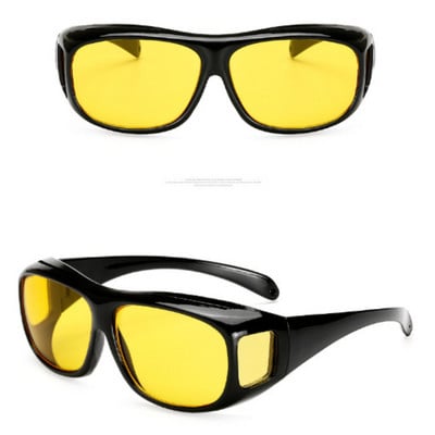 Ochelari anti-orbire pentru șofer cu vedere nocturnă Ochelari de soare la modă Ochelari de ciclism Conducere pe timp de noapte Ochelari cu lumină îmbunătățită Accesorii auto