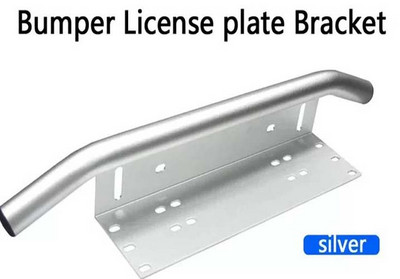 23" prednji branik Bullbar držač registarske pločice za Jeep Wrangler JK Offroad SUV LED radna svjetla Traka za montažu reflektora za maglu Nosač