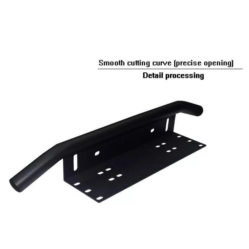 23" prednji branik Bullbar držač registarske pločice za Jeep Wrangler JK Offroad SUV LED radna svjetla Traka za montažu reflektora za maglu Nosač