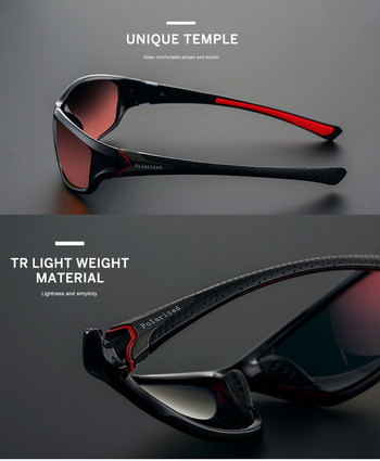 2022 Нови луксозни поляризирани слънчеви очила Мъжки шофиращи сенници Мъжки слънчеви очила Реколта Пътуване Риболов Класически слънчеви очила