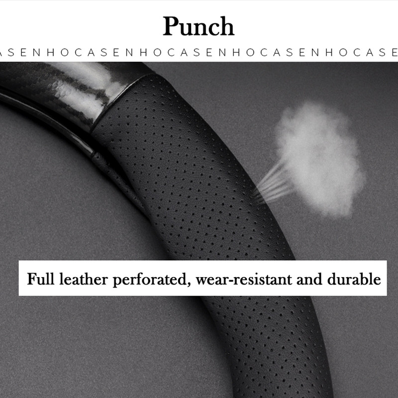 Be kvapo Super plonas universalus vairo dangtelis Natūrali oda anglies pluoštas 38cm 36cm D formos vasaros nugalėtojas vyras, vyras