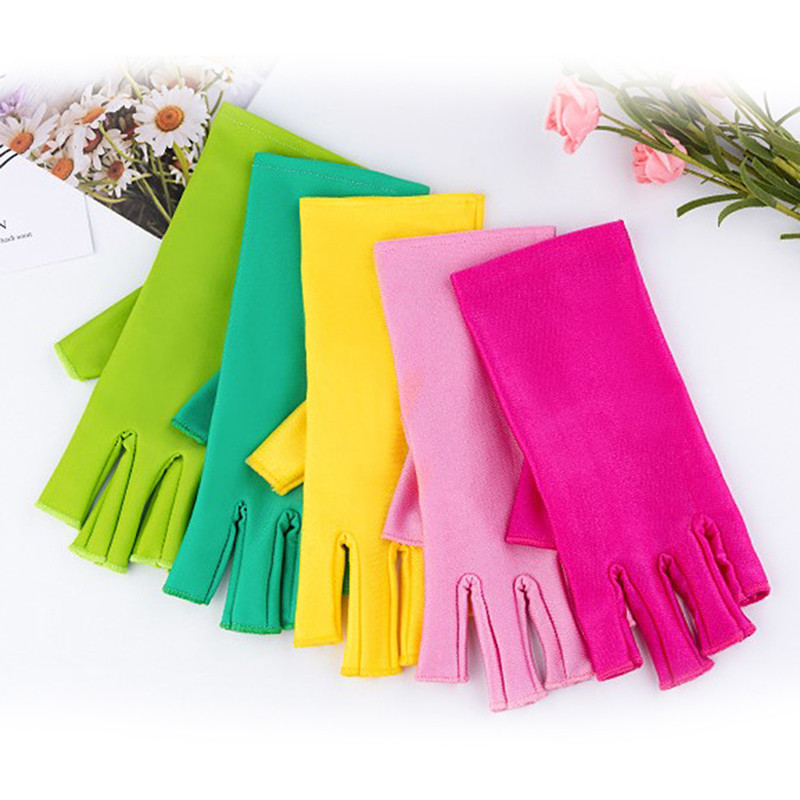 1 par rukavica za zaštitu od UV zračenja UV zaštitna rukavica Nail Art Gel Anti UV rukavica UV LED lampa Alat za sušenje noktiju Svjetlo