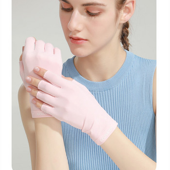 Anti UV Gel Shield Glove UV Fingerless Manicure Nail Art LED Lamp Nails Dryer Protection Hand Nail Gloves