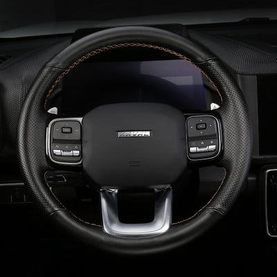 GWM Haval Dargo 2021 2022 Car Stylinghez, kézzel varrott csúszásmentes bőr kormányburkolat belső módosítási tartozékokhoz