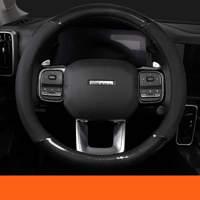 GWM Haval Dargo 2021 2022 Car Stylinghez, kézzel varrott csúszásmentes bőr kormányburkolat belső módosítási tartozékokhoz