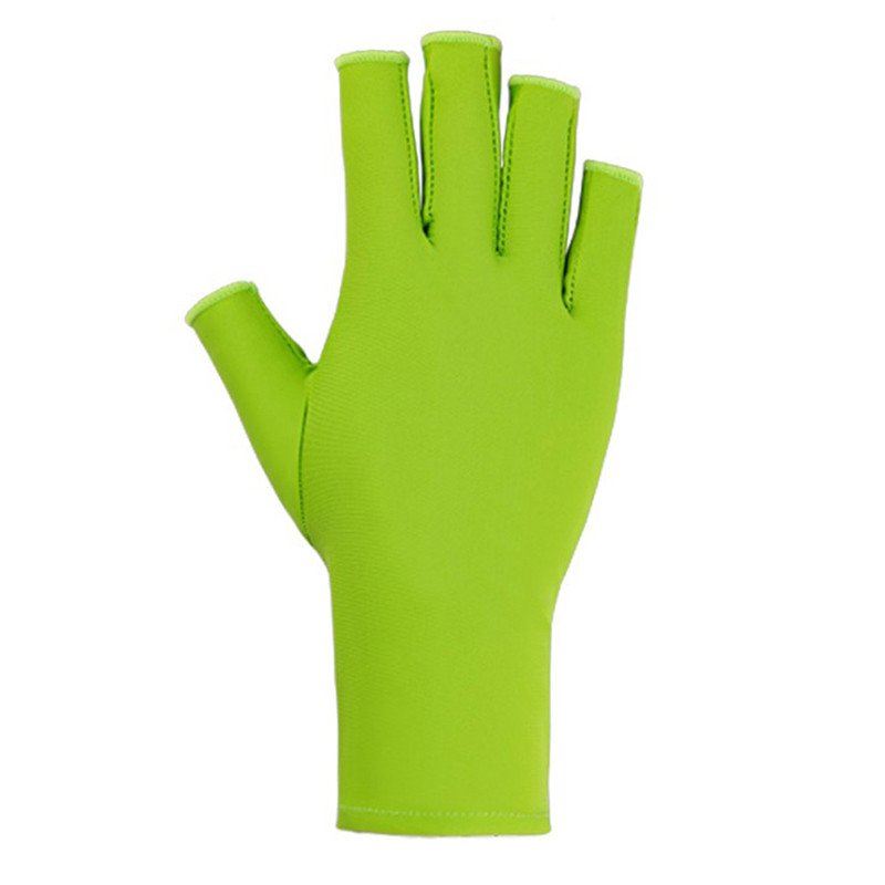 1 par novih mekih i laganih rukavica bez prstiju za zaštitu od UV zračenja UV zaštita LED svjetiljka za sušenje noktiju Svjetlosni alat Jedna veličina