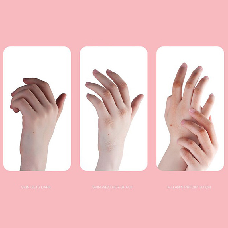 1 par novih mekih i laganih rukavica bez prstiju za zaštitu od UV zračenja UV zaštita LED svjetiljka za sušenje noktiju Svjetlosni alat Jedna veličina