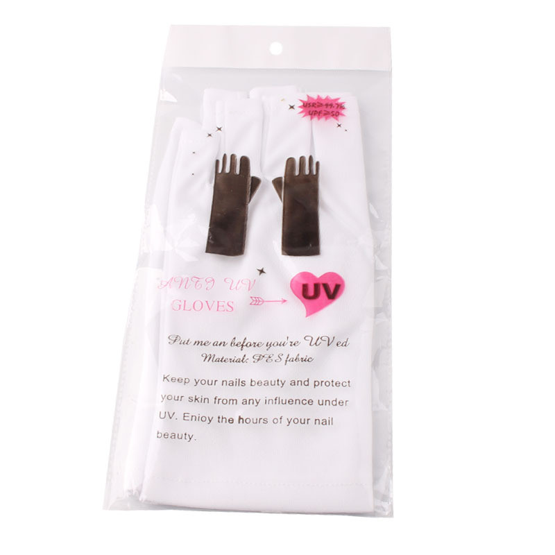 2 buc. Lampă Led Protecție Uv pentru unghii Mănuși rezistente la radiații Mănuși de protecție împotriva razelor Uv Mănuși pentru unghii Mănuși pentru manichiură Instrumente pentru arta unghiilor