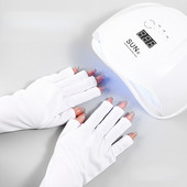 1 pereche de mănuși de protecție UV pentru unghii Lampă cu LED Protecție UV pentru unghii Mănuși rezistente la radiații Manichiură Accesorii și instrumente pentru unghii