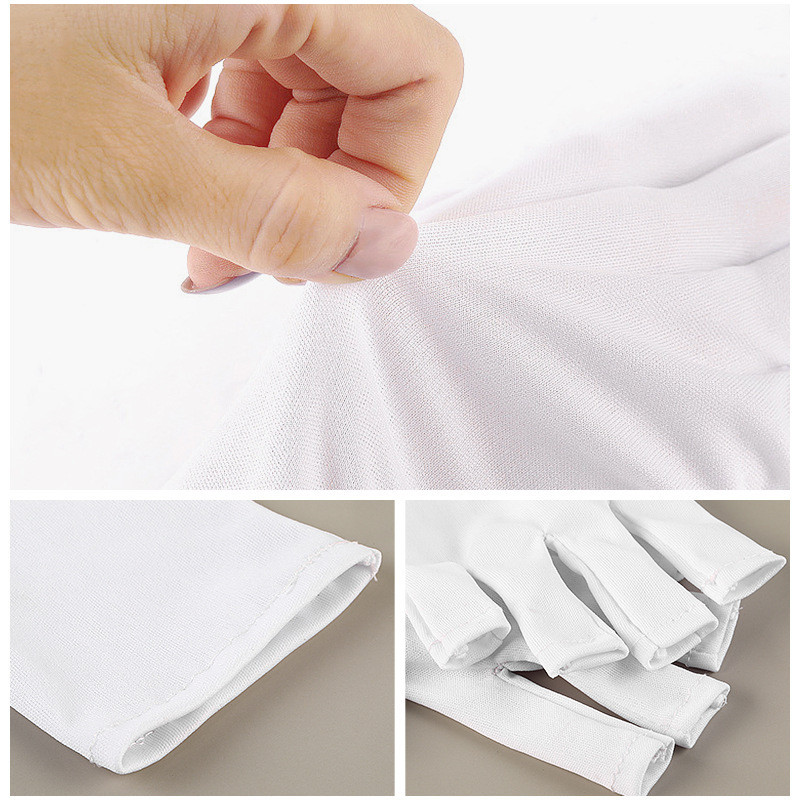 1 pereche de mănuși de protecție UV pentru unghii Lampă cu LED Protecție UV pentru unghii Mănuși rezistente la radiații Manichiură Accesorii și instrumente pentru unghii