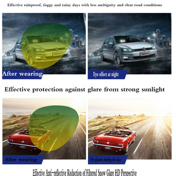 Αντιθαμβωτικό Polarizer Car Drivers Γυναικεία γυαλιά Night Vision Goggles Ανδρικά γυαλιά Polarized Driving Glass Night Vision