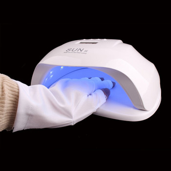 2Colors Anti UV Radiation Gloves Protection Gloves LED Lamp Nail Protection Glove Nail Art Gel Nail Dryer Light Nail Art Equipment