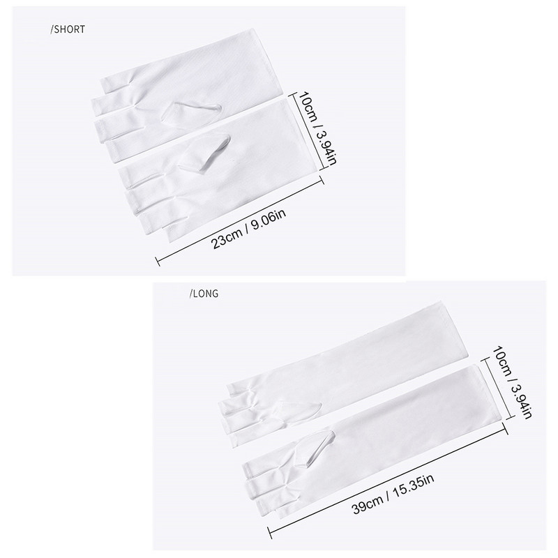 1 par UV zaštitnih rukavica Anti UV rukavica bez prstiju Štiti ruke od LED UV gela za sušenje laka za nokte Alat za manikuru