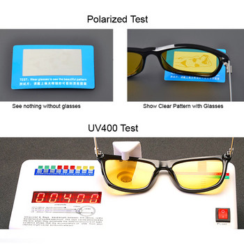 AOWEAR HD Polarized Night Vision γυαλιά για γυναίκες τετράγωνα κίτρινα γυαλιά νυχτερινής οδήγησης Γυαλιά ηλίου Γυναικεία γυαλιά οδήγησης γυαλιά Gafas
