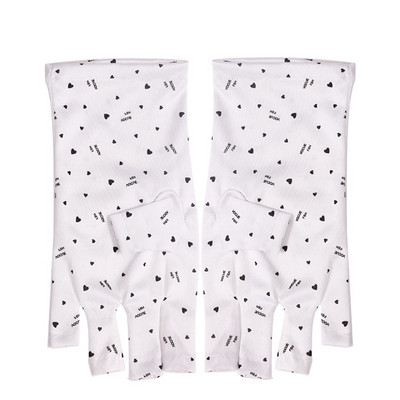 1 pereche de mănuși de protecție împotriva radiațiilor UV Lampă cu LED-uri Mănuși de protecție UV pentru unghii pentru uscător de unghii cu gel pentru unghii.