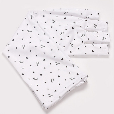 1 pereche de mănuși de protecție împotriva radiațiilor UV Lampă cu LED-uri Mănuși de protecție UV pentru unghii pentru uscător de unghii cu gel pentru unghii.