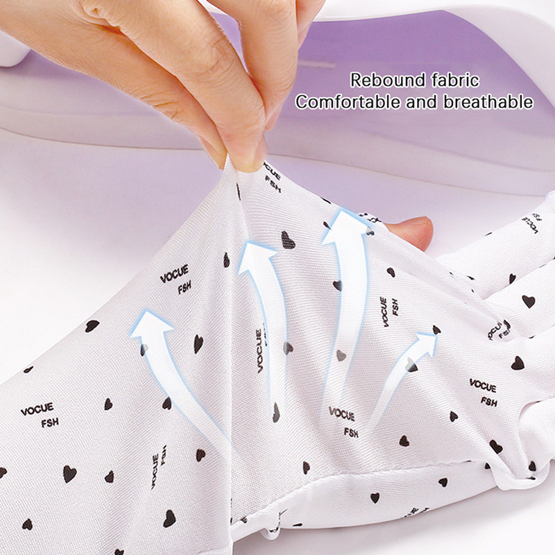 1 pereche de mănuși de protecție împotriva radiațiilor UV Lampă cu LED-uri Mănuși de protecție UV pentru unghii pentru uscător de unghii cu gel pentru unghii.