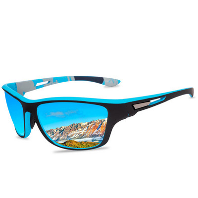 Нови мъжки поляризирани слънчеви очила за спорт на открито Мъжки сенници за шофиране Реколта Колоездене Слънчеви очила Очила за нощно виждане за мъже UV400