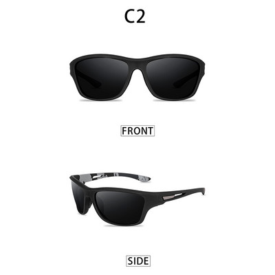 Jaunas Outdoor Sport Vīriešu Polarizētas Saulesbrilles Vīriešu Braukšanas Aizsargi Vintage Riteņbraukšanas Saulesbrilles Nakts redzamības Brilles Vīriešiem UV400