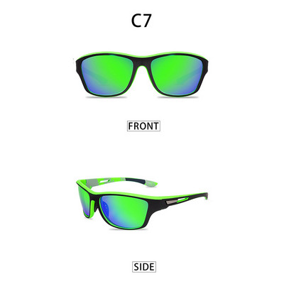 Jaunas Outdoor Sport Vīriešu Polarizētas Saulesbrilles Vīriešu Braukšanas Aizsargi Vintage Riteņbraukšanas Saulesbrilles Nakts redzamības Brilles Vīriešiem UV400