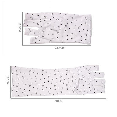 2kom Rukavice za zaštitu od UV zraka 9 boja Rukavice za nokte Led svjetiljka za nokte UV zaštita Zaštita od zračenja Rukavica za manikuru Alati za nail art