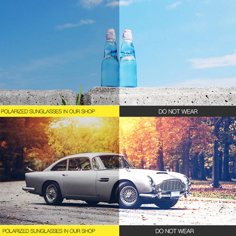 Klasikiniai UV400 poliarizuoti akiniai nuo saulės Vyriški vairavimo akiniai Vyriški akiniai nuo saulės Vintažiniai vairavimo kelionės Žvejybos akiniai vairuotojui