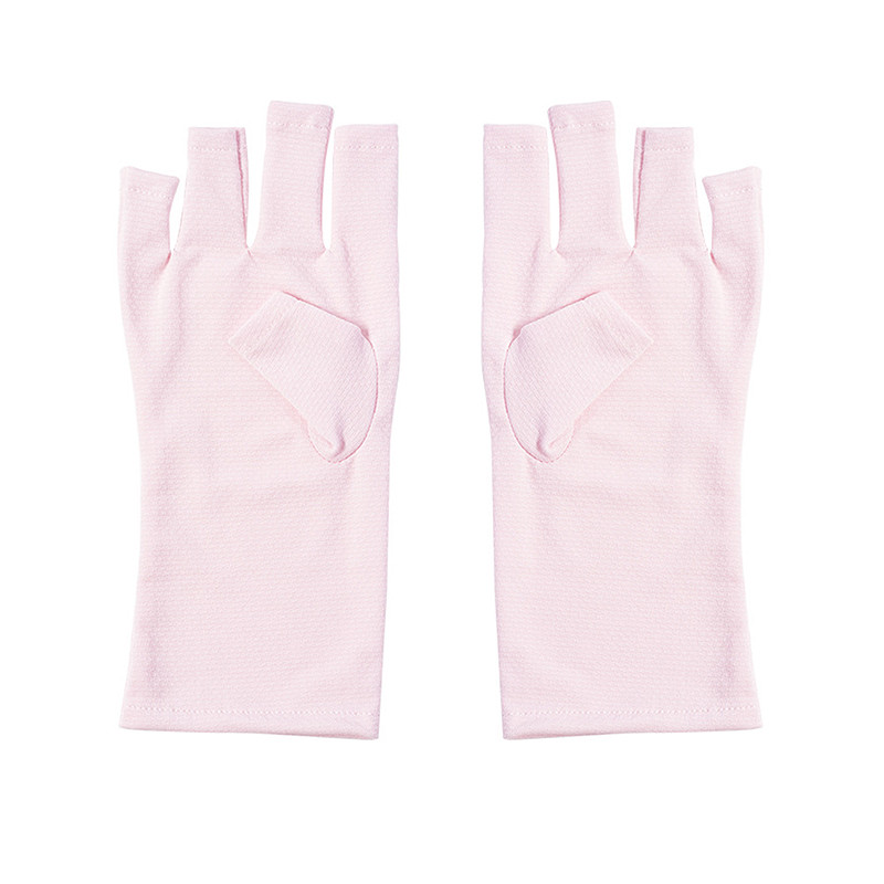 Nail Art Glove UV Protection Glove Anti UV Radiation Protection Gloves Protector for Nail Art Gel UV LED Lamp Alat