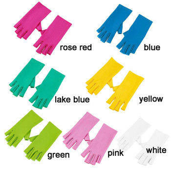 Аксесоари Нокти UV защита Инструменти за ноктопластика Маникюр Рисуване на нокти Ръкавици Led лампа Защита ръкавици Анти-Uv лъчи