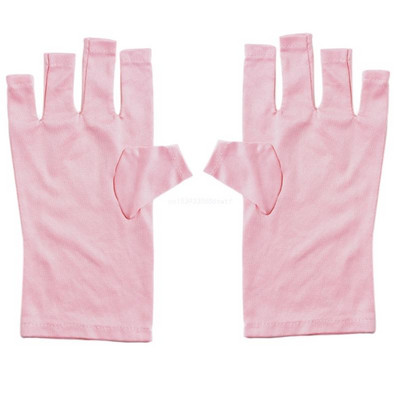 Mănuși anti-UV pentru lampă cu LED pentru unghii uscător de unghii Protejează mâinile saloane Folosește mănuși fără degete de conducere pentru femei Dropship anti-UV