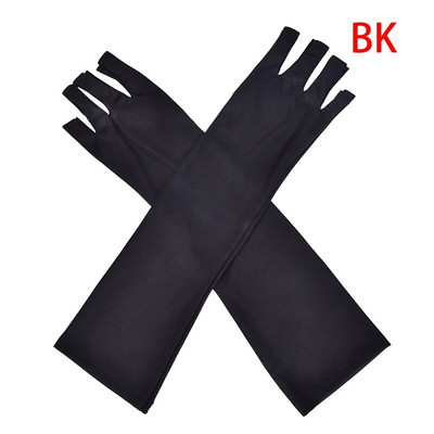 1 pora 25/40 cm nagų dailė Anti-ultravioletinė pirštinės su atviromis pirštinėmis, apsauga nuo UV spindulių lempos, gelio lako antgaliai.