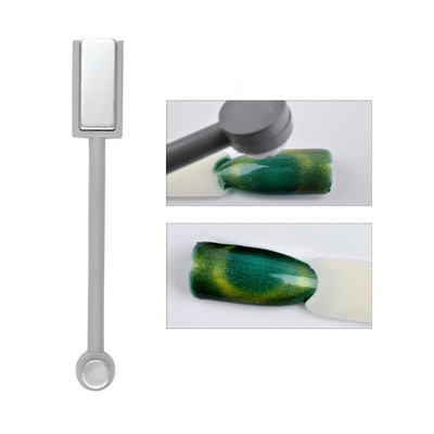 Placă stick magnetică pentru arta unghiilor pentru lac cu gel 9D Ochi de pisică Efect de bandă Formă rotundă pătrată Instrument magnetic puternic pentru unghii