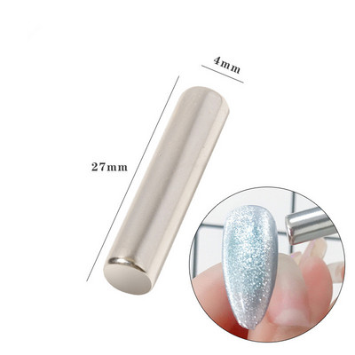 Placă stick magnetică pentru arta unghiilor pentru lac cu gel 9D Ochi de pisică Efect de bandă Formă rotundă pătrată Instrument magnetic puternic pentru unghii