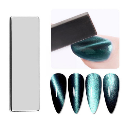 Double Head Cat Eye Nail Magnet Stick Tools Curved Line Strip 3D Designs For Polish Gel Nail Art Decor