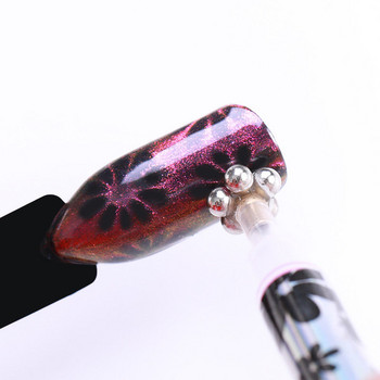 1 τμχ-Hot Selling Cat Eyes Magnetic Stick For Nail Art, 2021 Νέο! Εργαλείο μανικιούρ με μαγνητικό στυλό βερνίκι νυχιών με ισχυρό ραβδί#