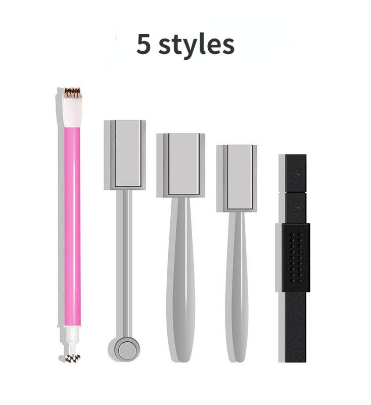 Alati za nokte Mačje oko Magnetski štapić Dvostruka glava Snažan magnet pogodan za mačje oko gel poliranje 3D dizajn Nail Art dekoracija