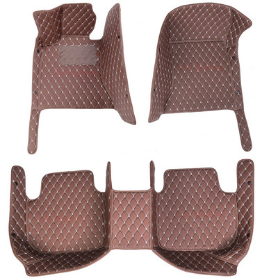 Nahast auto põrandamatid Mitsubishi Eclipse Cross 2018 2019 2020 Tapetes Para Carro Alfombrillas Coche tarvikud vaibavaip