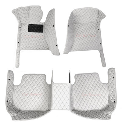 Nahast auto põrandamatid Mitsubishi Eclipse Cross 2018 2019 2020 Tapetes Para Carro Alfombrillas Coche tarvikud vaibavaip