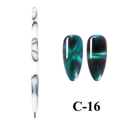 Višenamjenski alati za uljepšavanje noktiju Mačje oko Magnetna traka Jaki magnetski uzorak Višestruko modeliranje Mačje oko noktiju Uljno ljepilo