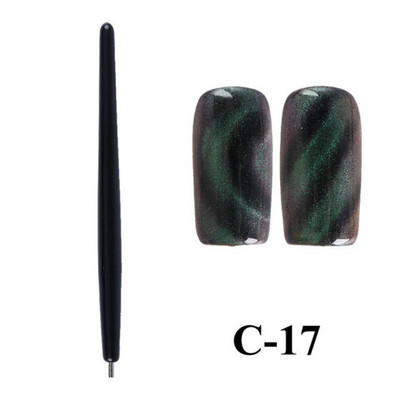 Višenamjenski alati za uljepšavanje noktiju Mačje oko Magnetna traka Jaki magnetski uzorak Višestruko modeliranje Mačje oko noktiju Uljno ljepilo