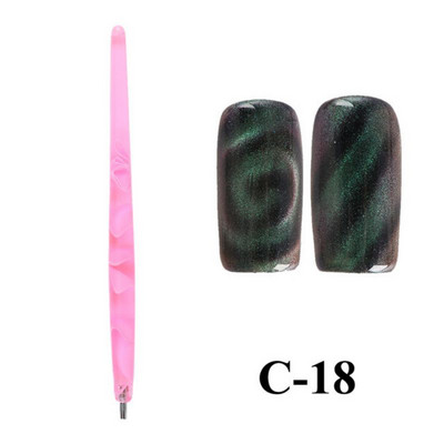 Višenamjenski alati za uljepšavanje noktiju Mačje oko Magnetna traka Jaki magnetski uzorak Višestruko modeliranje Mačje oko noktiju Uljno ljepilo