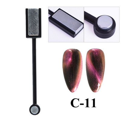 Višenamjenski alati za uljepšavanje noktiju Mačje oko Magnetna traka Jaki magnetski uzorak Višestruko modeliranje Mačje oko noktiju Uljno ljepilo