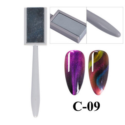 Višenamjenski alati za uljepšavanje noktiju Mačje oko Magnetna traka Jaki magnetski uzorak Višestruko modeliranje Mačje oko noktiju Uljno ljepilo