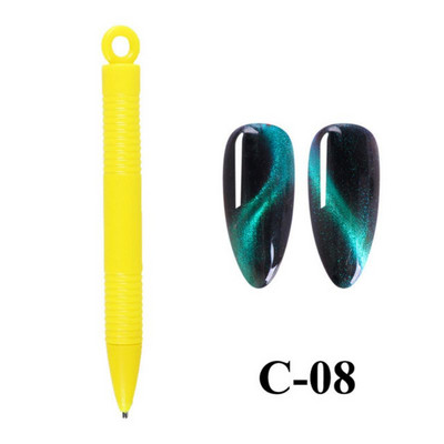 Višenamjenski alati za uljepšavanje noktiju Mačje oko Magnetna traka Jaki magnetski uzorak Višestruko modeliranje Mačje oko noktiju Uljno ljepilo