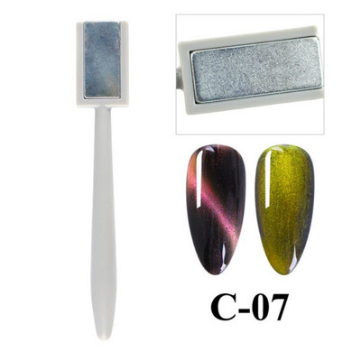 Višenamjenski alati za uljepšavanje noktiju Mačje oko Magnetna traka Jaki magnetski uzorak Višestruko modeliranje Mačje oko noktiju Uljno ljepilo