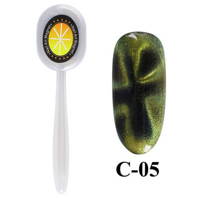 Višenamjenski alati za uljepšavanje noktiju Mačje oko Magnetna traka Jaki magnetski uzorak Višestruko modeliranje Mačje oko noktiju Uljno ljepilo