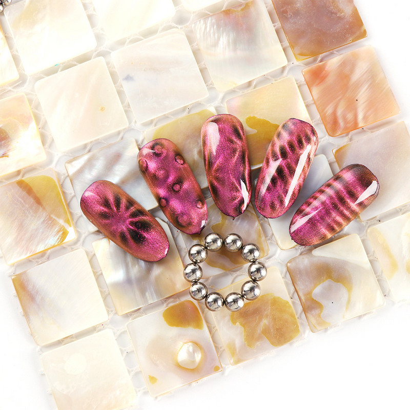 Višenamjenski alati za uljepšavanje noktiju Mačje oko Magnetna traka Jaki magnetski uzorak Višestruko modeliranje Mačje oko noktiju Uljno ljepilo