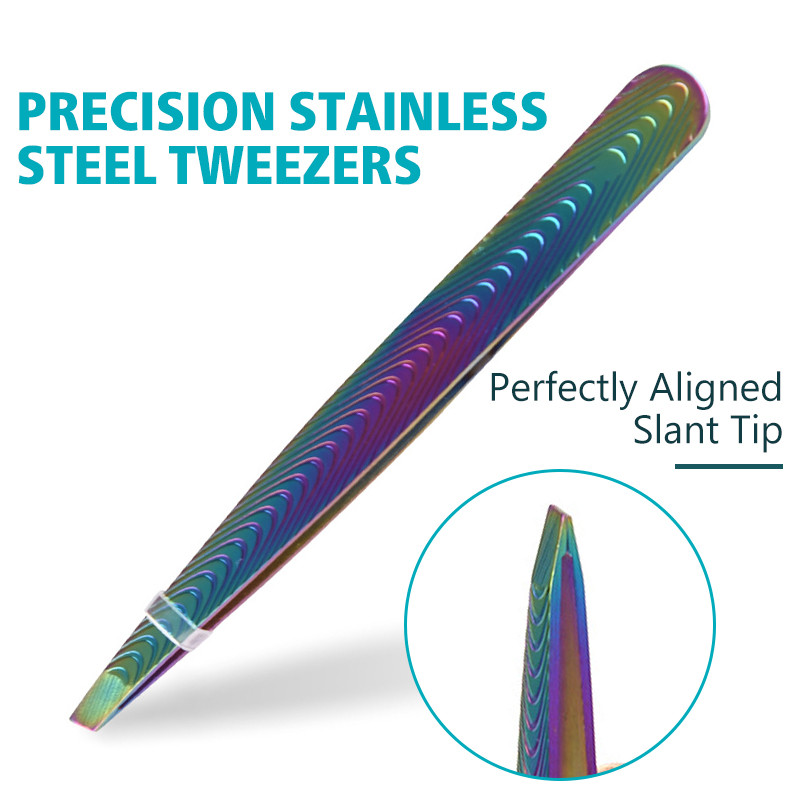 1 kom. Pinceta za obrve Trimer Profesionalna brada, trepavice za uklanjanje dlačica s obrva za uklanjanje dlačica za lice Alat za šminkanje Muška ili ženska torba